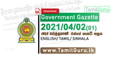 Government Gazette March 2021-04-02(01)