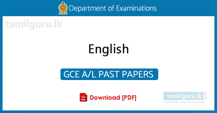 GCE AL English Past Papers - Collection