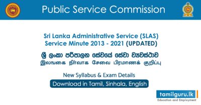 SLAS Service Minute 2013 - 2021 PDF