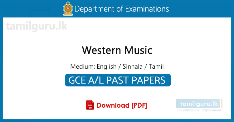 GCE AL Western Music Past Papers - Collection