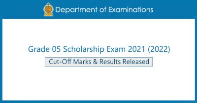 Grade 5 Scholarship Exam Cut Off Marks 2021 (2022) - District Wise