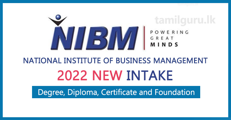 NIBM Courses List (After OL and AL) - 2022 March Intake