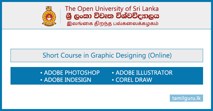 Short Course in Graphic Designing (Online) - Open University of Sri Lanka (OUSL)