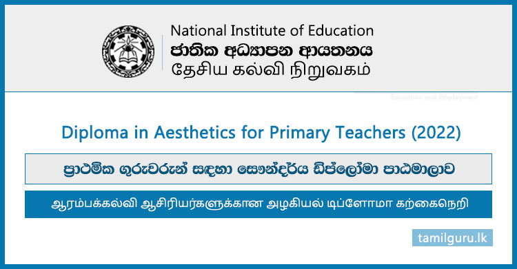 Diploma in Aesthetics for Primary Teachers (Course) (2022) - National Institute of Education (NIE)