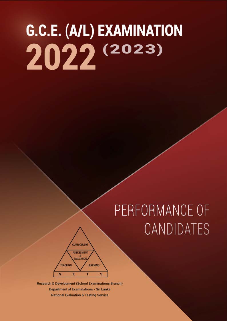 Performance of Candidates in G.C.E. A/L Examination 2022 (2023)