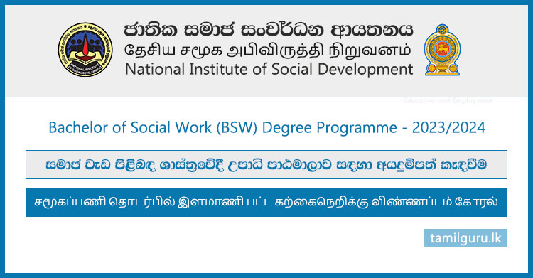 Bachelor Of Social Work BSW Degree Application 2023 NISD 