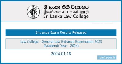Law College (SLLC) Entrance Exam Results 2023 (2024) - Released