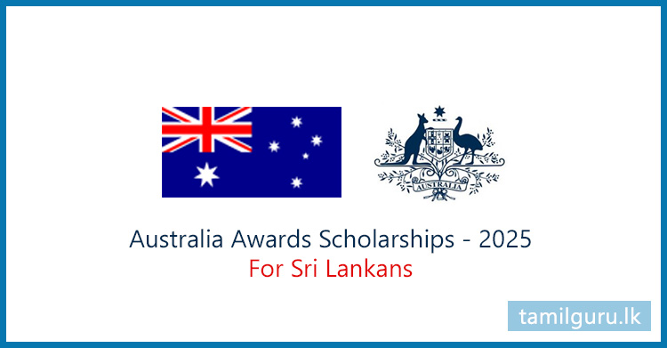 Australia Awards Scholarships Application 2025 for Sri Lankans
