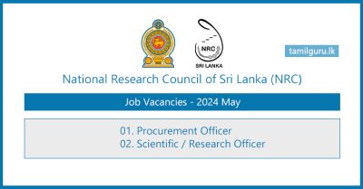 National Research Council (NRC) Job Vacancies 2024 May