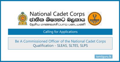 National Cadet Corps Commissioned Officer Application 2024