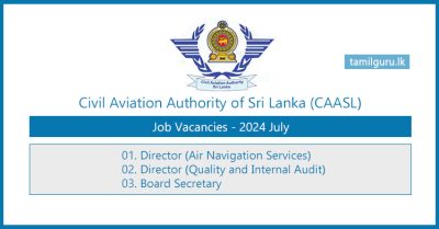 Civil Aviation Authority (CAASL) Job Vacancies - 2024 July