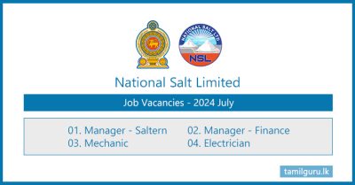 National Salt Ltd Job Vacancies ( Manager, Mechanic, Electrician) - 2024 July