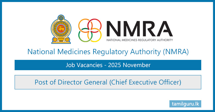NMRA Director General (Chief Executive Officer)Vacancies - 2025 Nov