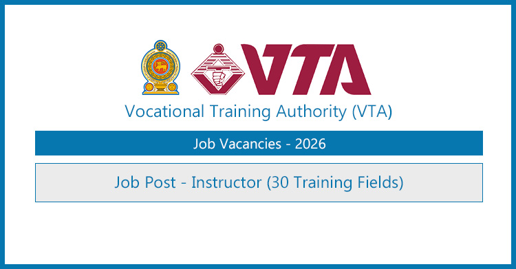 Vocational Training Authority (VTA) Instructor Vacancies 2026