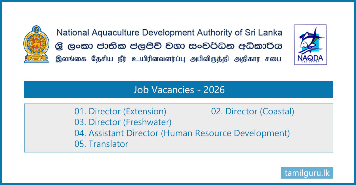 NAQDA Vacancies 2026 - Director, Assistant Director, Translator